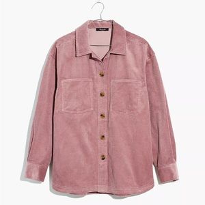 Madewell Corduroy Kentwood Oversized Shirt-Jacket
